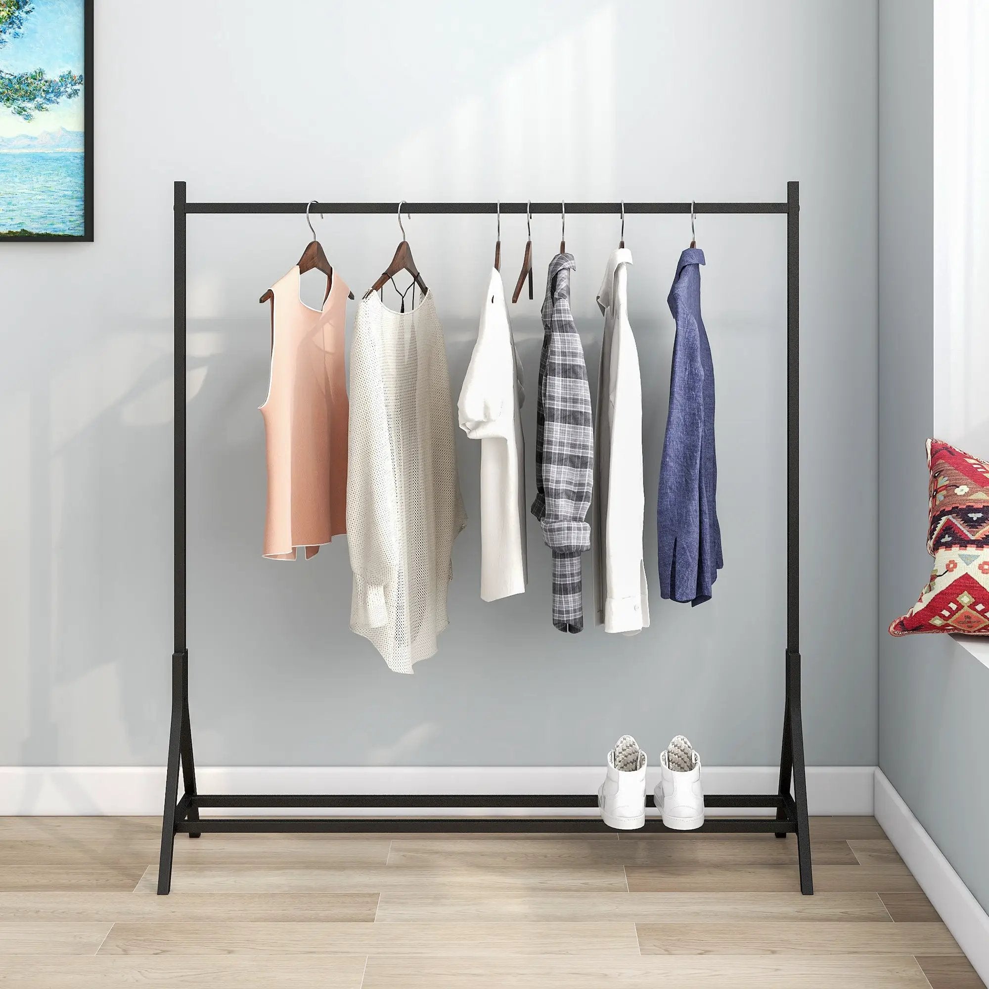 Garment Rack Freestanding Hanger by HouseOfZazla