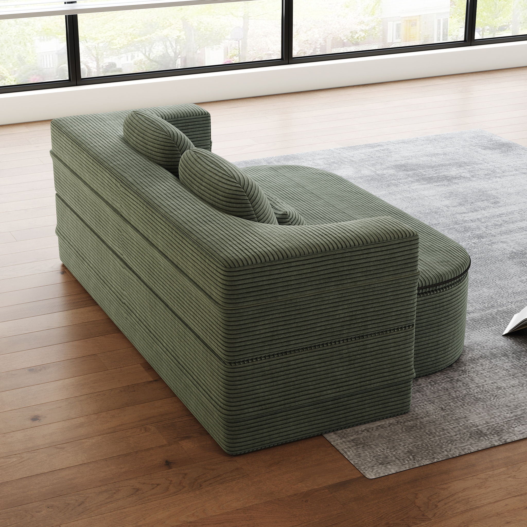 2 In 1 Foldable Sofa Bed With Multi Functional Blanket by HouseOfZazla