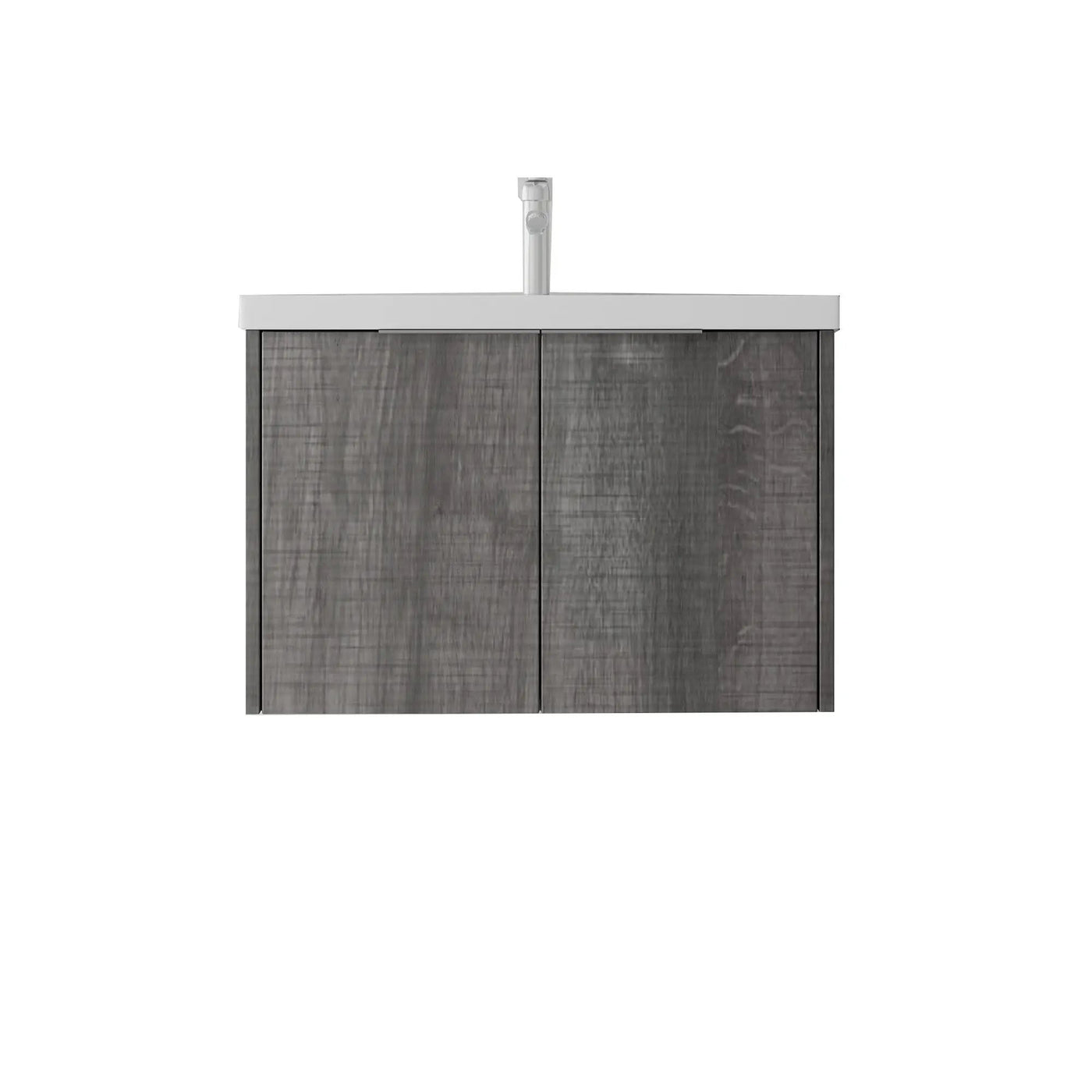 36 Inch Floating Bathroom Vanity with Ceramic Sink and Soft-Close Door by HouseOfZazla