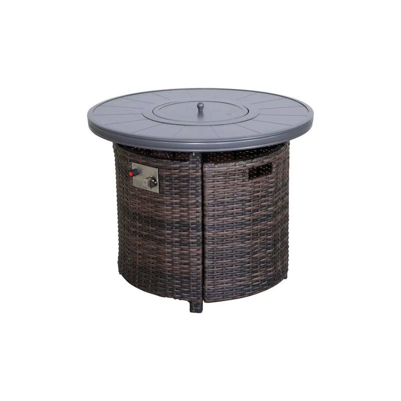 Outdoor Fire Pit Table With Lid by Unique Piece Furniture