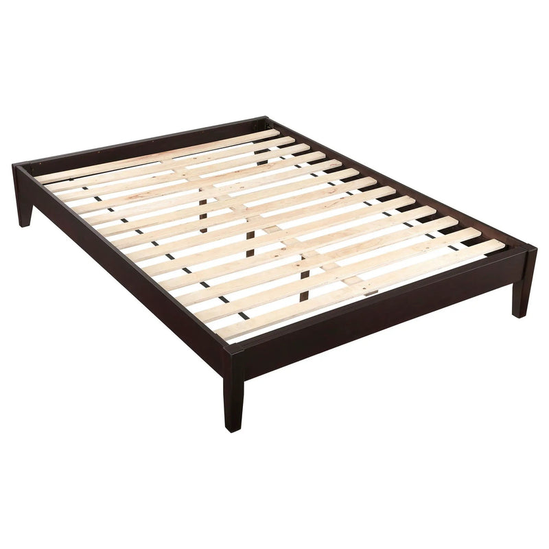 Hounslow California King Universal Platform Bed Cappuccino by Unique Piece Furniture