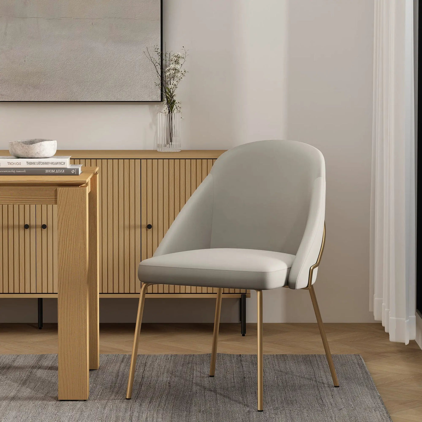 Gracie - Upholstered Dining Chair by HouseOfZazla