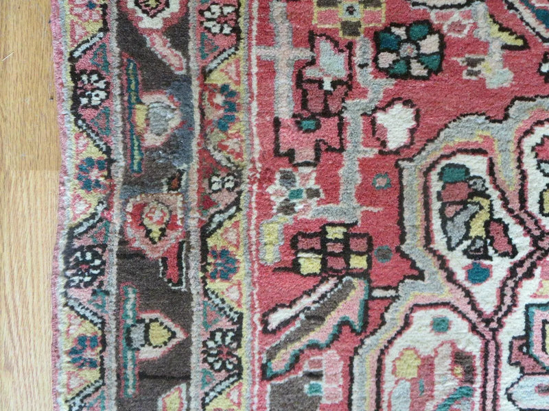 3' 9" X 10' 6" Semi Antique Handmade Turkish Wool Runner Rug by Jewel Rugs