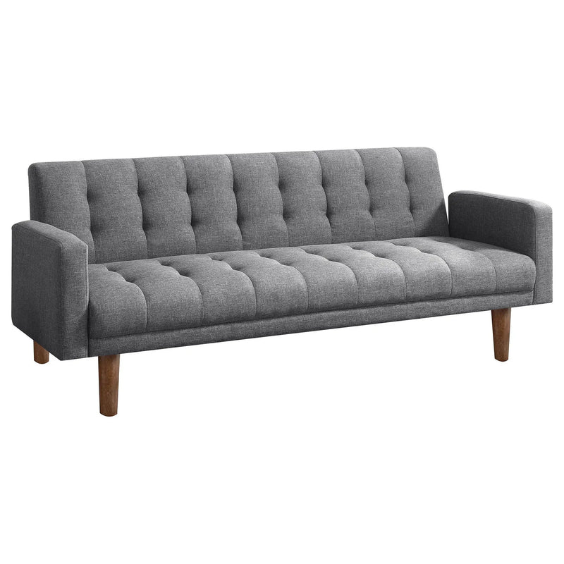 Mohawk - Tufted Back Sofa Bed - Gray by HouseOfZazla