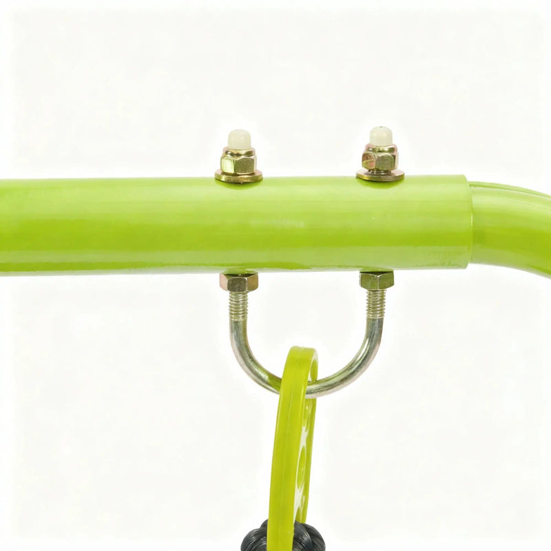 Xns001 Baby Swing With Safety Seat Indoor / Outdoor - Black / Green by HouseOfZazla