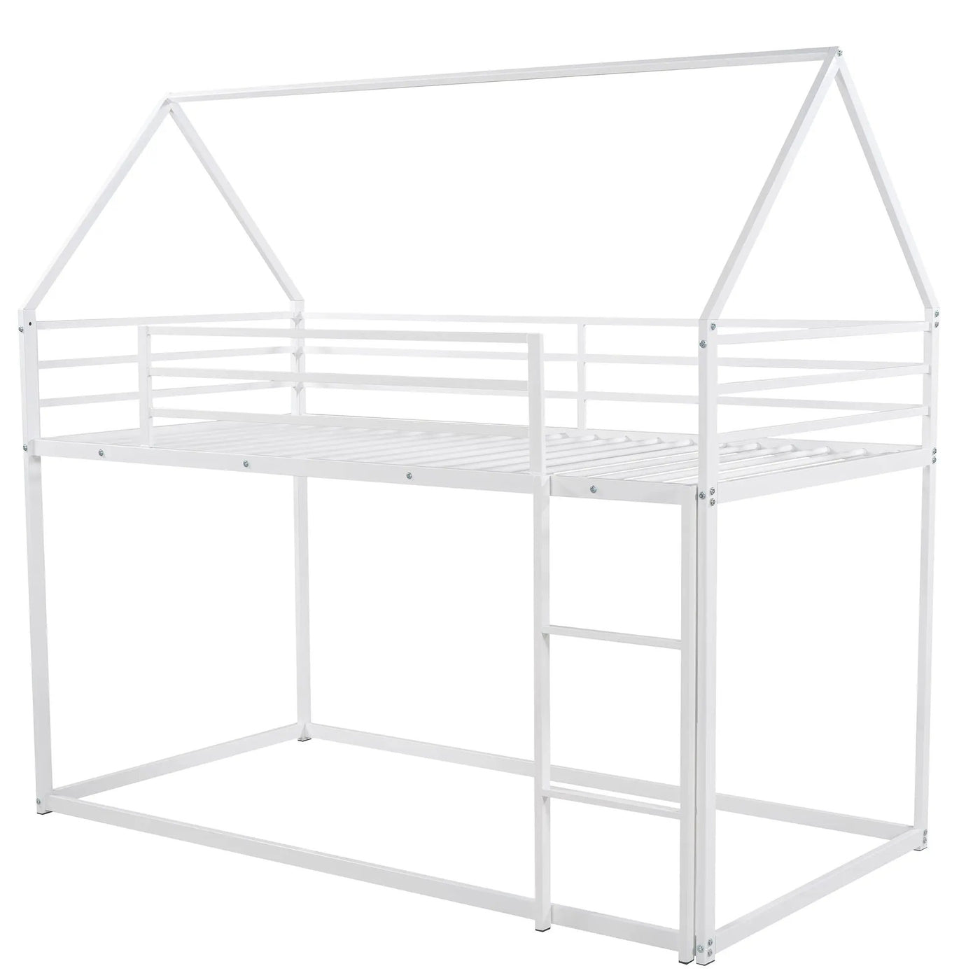 House Bunk Bed With Built In Ladder by HouseOfZazla