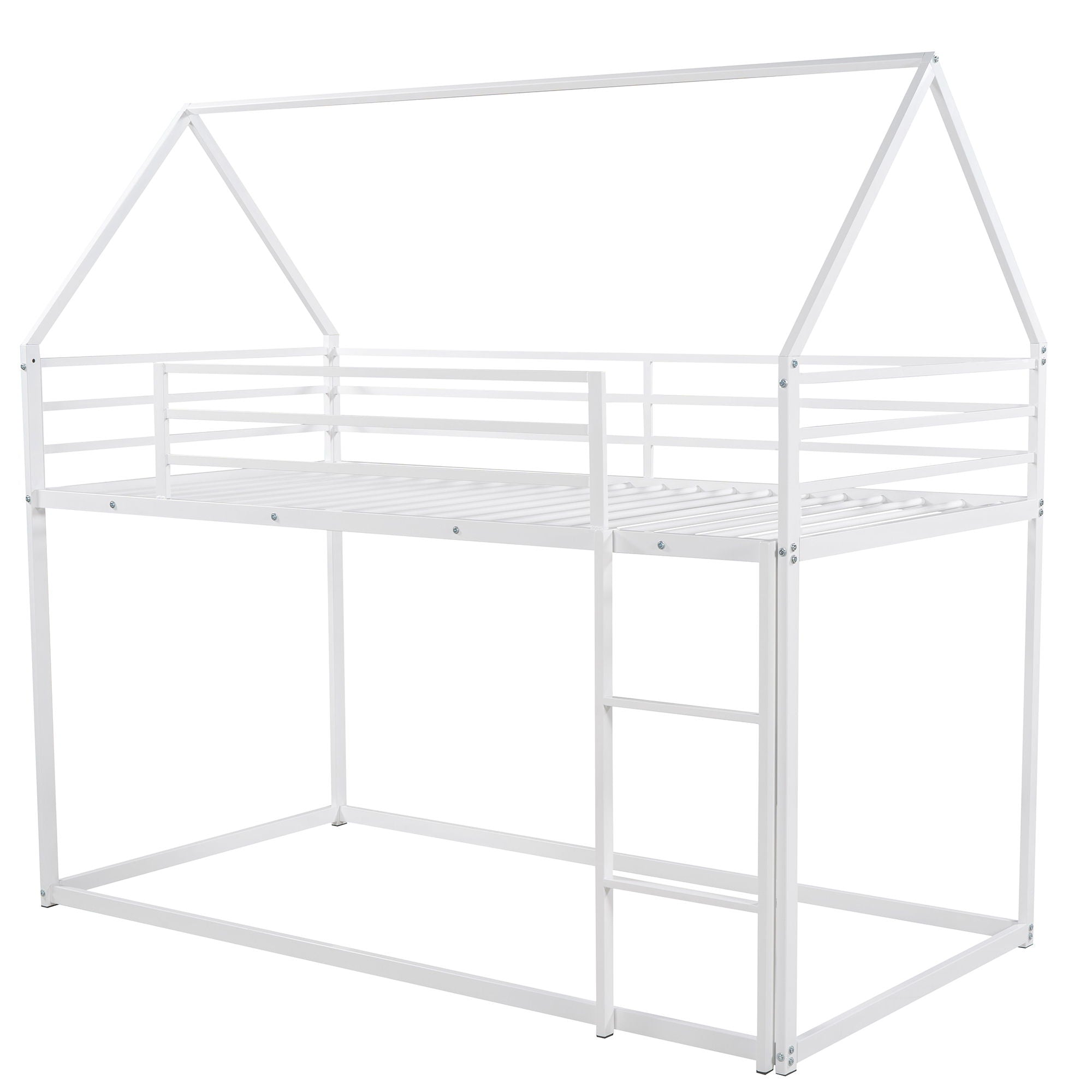 House Bunk Bed With Built In Ladder by HouseOfZazla
