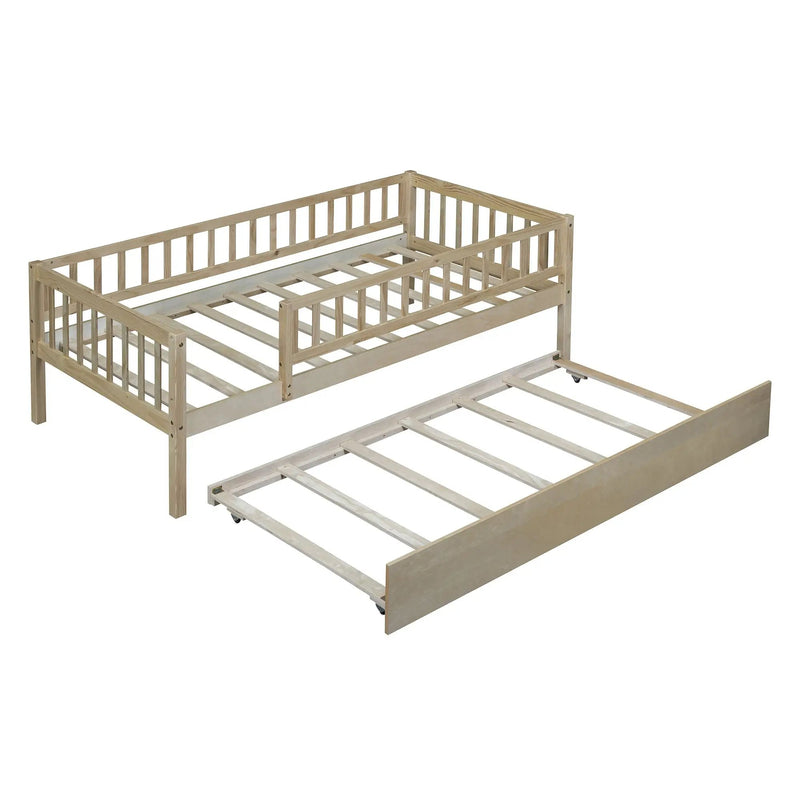 Multi Functional Wooden Daybed Bed by Unique Piece Furniture