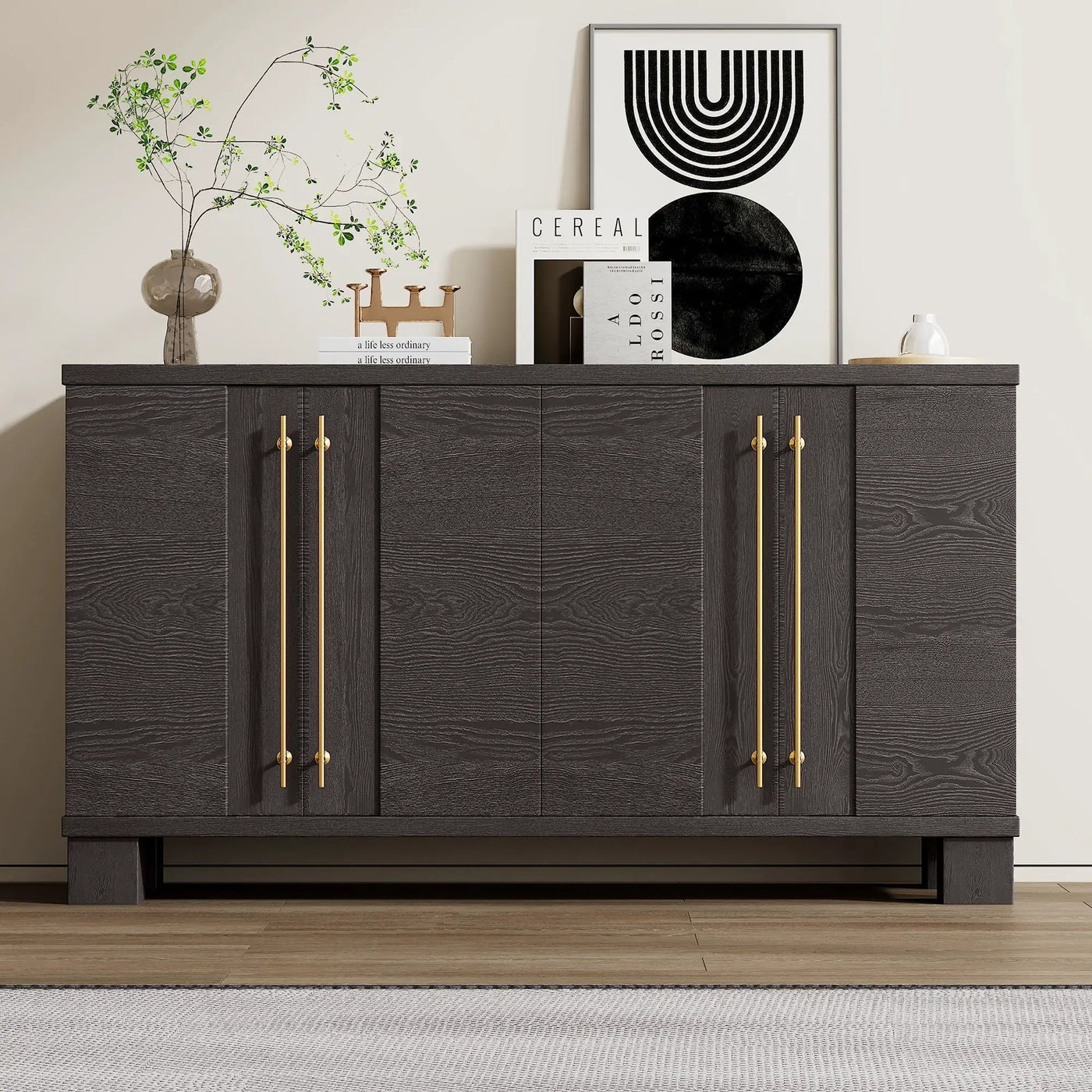 Sideboard With Adjustable Shelves by Unique Piece Furniture
