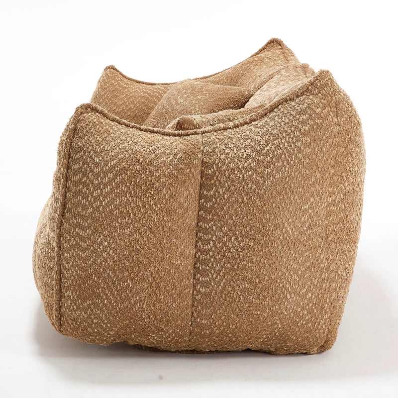 Comfortable Dual Beanbag Chair With High Resilience Foam Core For 2 People by HouseOfZazla