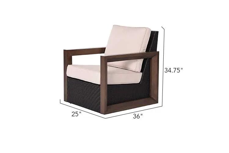 Delano 5-Piece Wicker Sectional Sofa Set by Outdoor-USA®