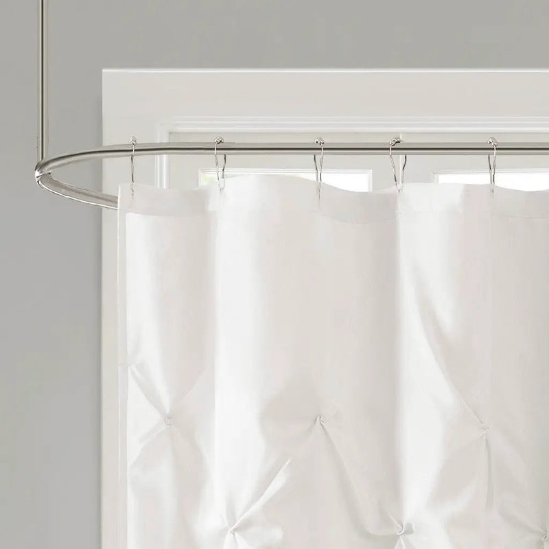 Tufted Semi-Sheer Shower Curtain by HouseOfZazla