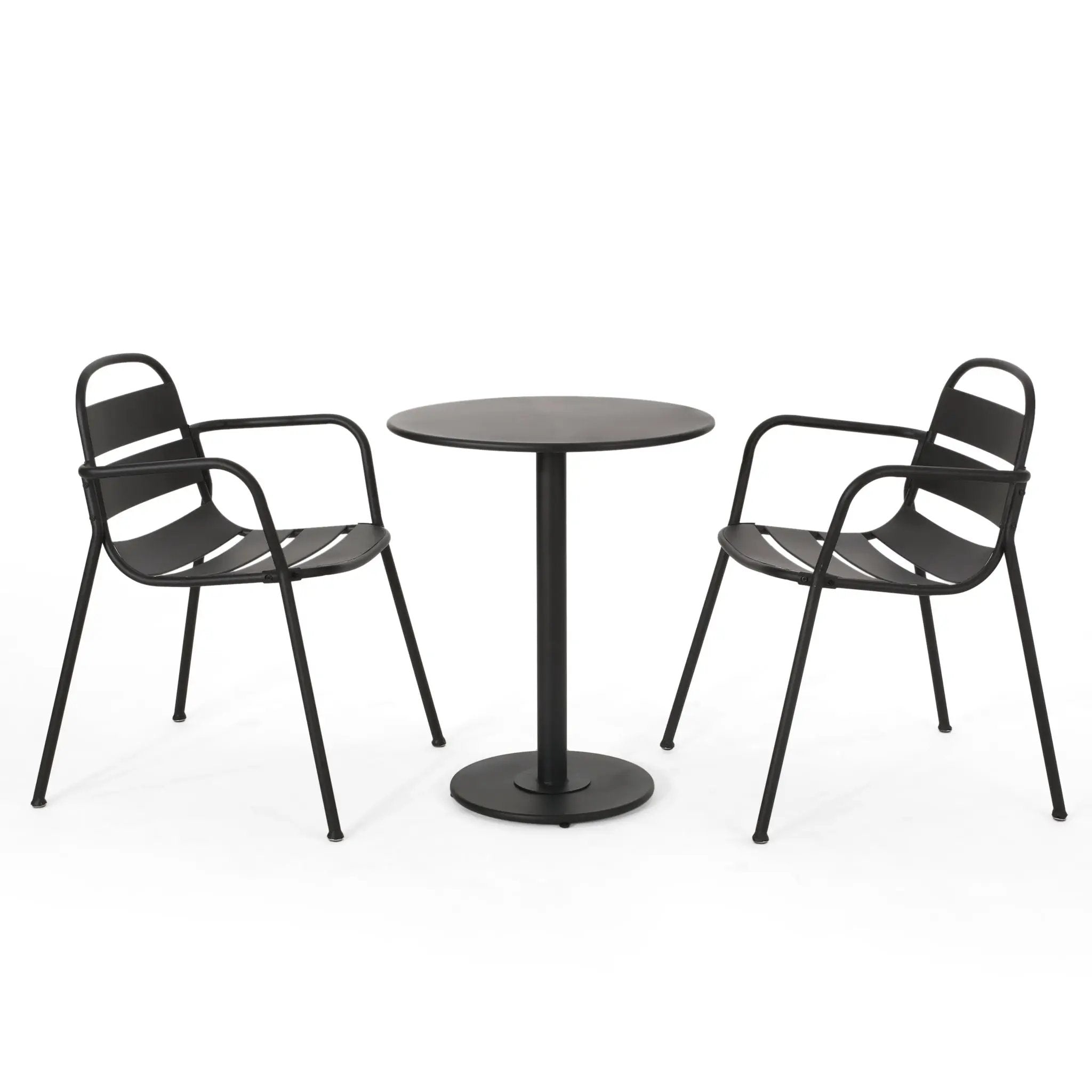 Terra Nova - Bistro Set - Matte Black by HouseOfZazla
