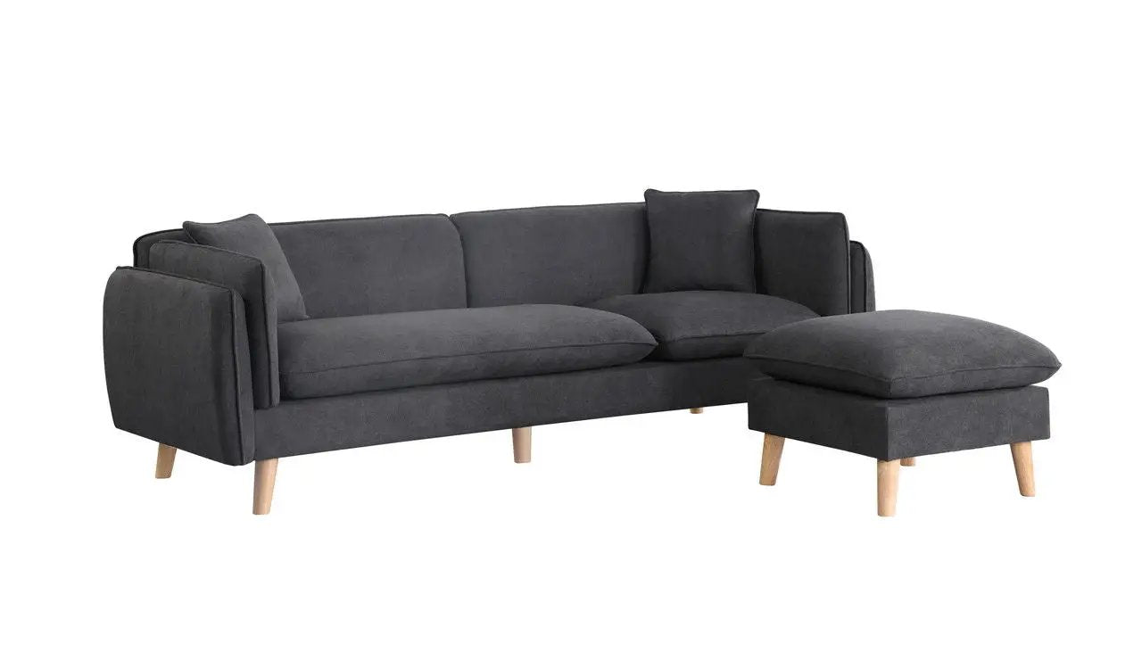 Brayden - Fabric Sectional Sofa Chaise by Unique Piece Furniture