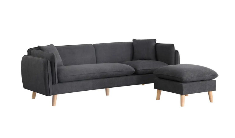 Brayden - Fabric Sectional Sofa Chaise by HouseOfZazla