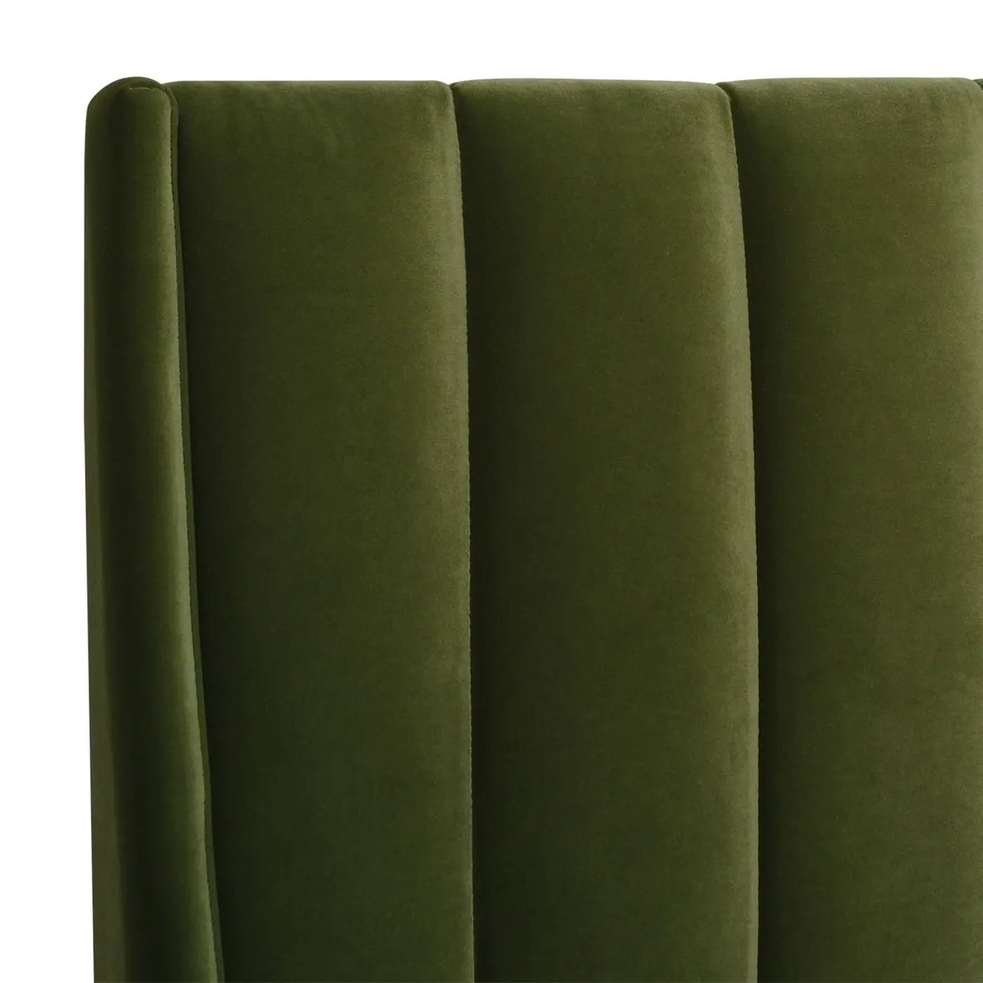 Aspen - Vertical Tufted Modern Headboard Platform Bed Set by HouseOfZazla