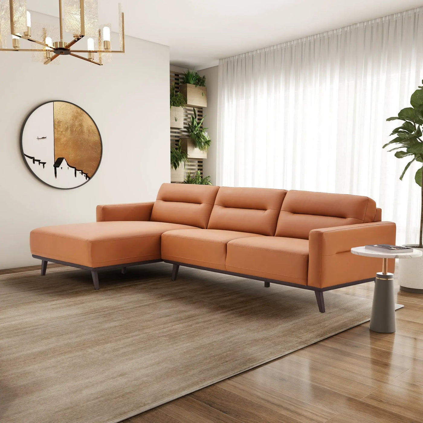 Ella - L-Shaped Sectional Couch by Unique Piece Furniture
