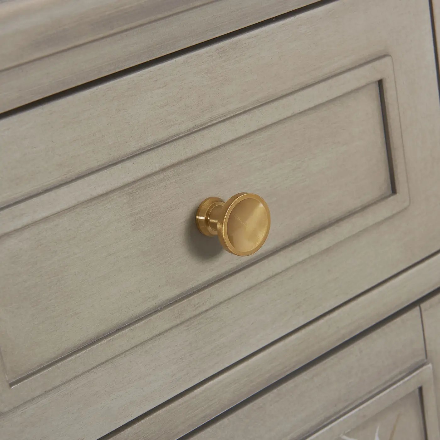 Dauphin - Handpainted Entryway Storage Cabinet - Gray Cashmere by Unique Piece Furniture