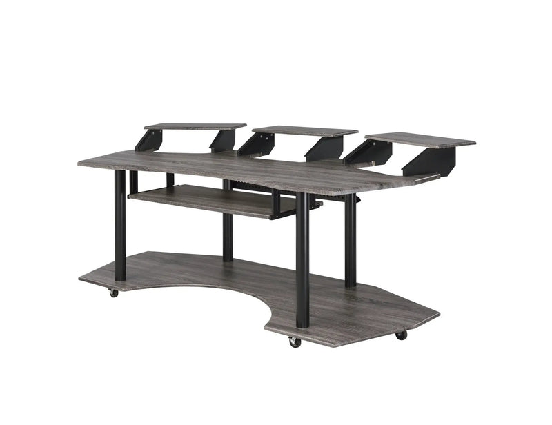 Eleazar Music Recording Studio Desk Wood by HouseOfZazla