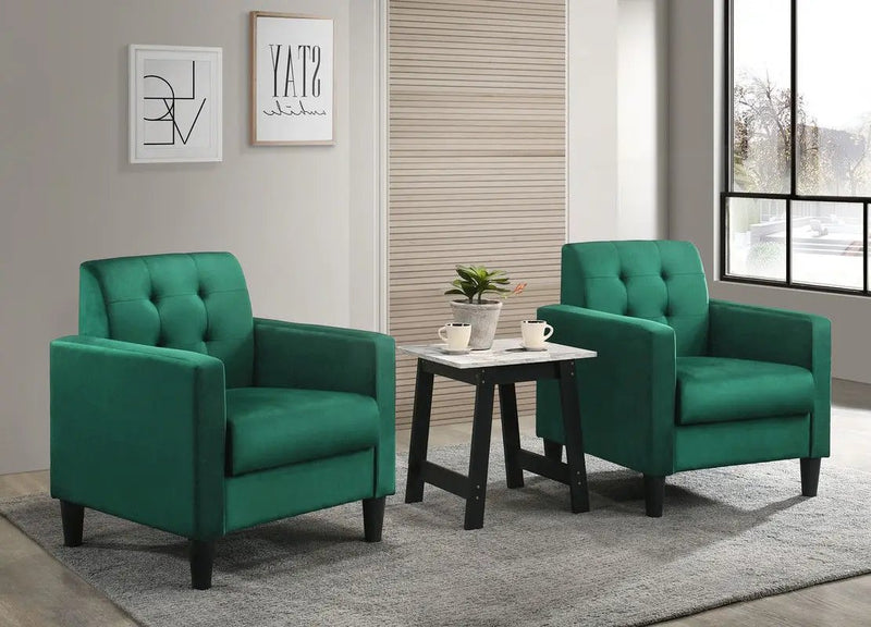 Hale - Armchairs And End Table Living Room (Set of 3) by HouseOfZazla