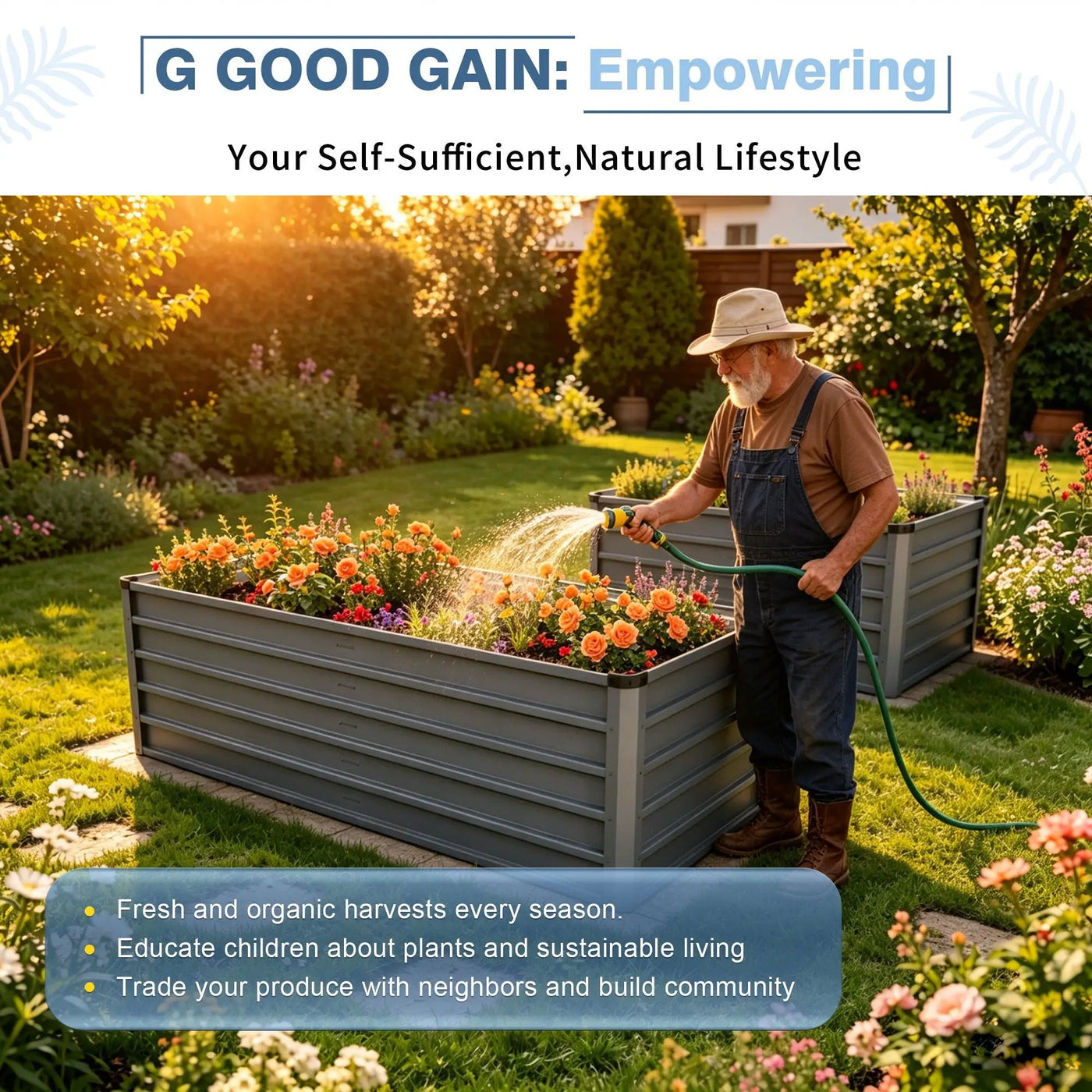 Large Garden Bed For Outdoor by HouseOfZazla