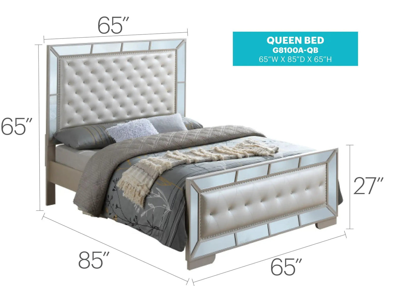 Stylish Contemporary Bed With Minimalist Design by HouseOfZazla