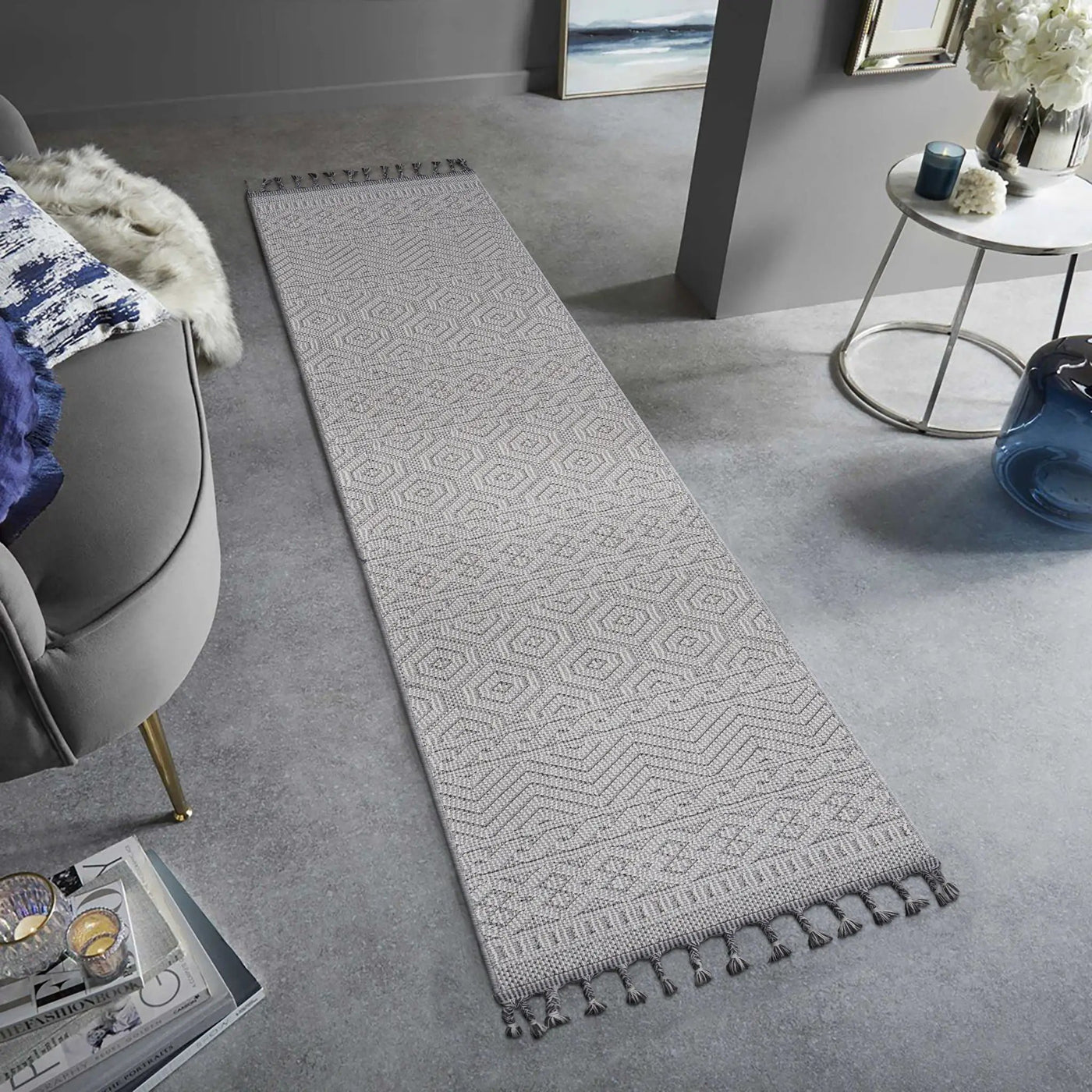 Guros - Geometric Indoor / Outdoor Area Rug by HouseOfZazla