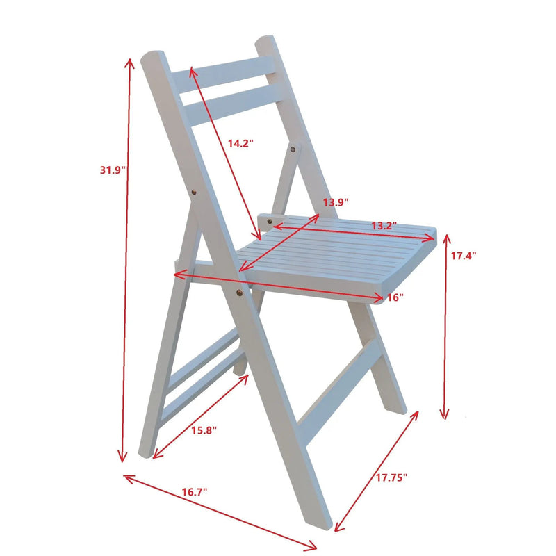 Folding Special Event Chair (Set of 4) by HouseOfZazla