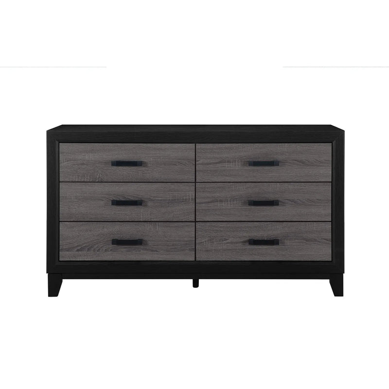 Soluto - Dresser - Gray / Black by Unique Piece Furniture