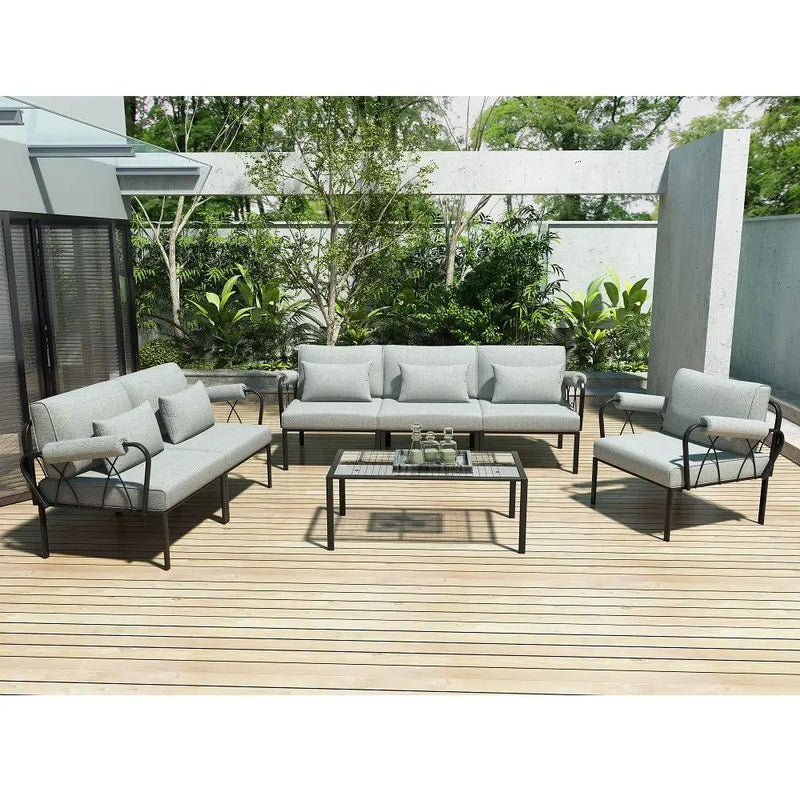 Rajni - Patio-Ottoman by Unique Piece Furniture