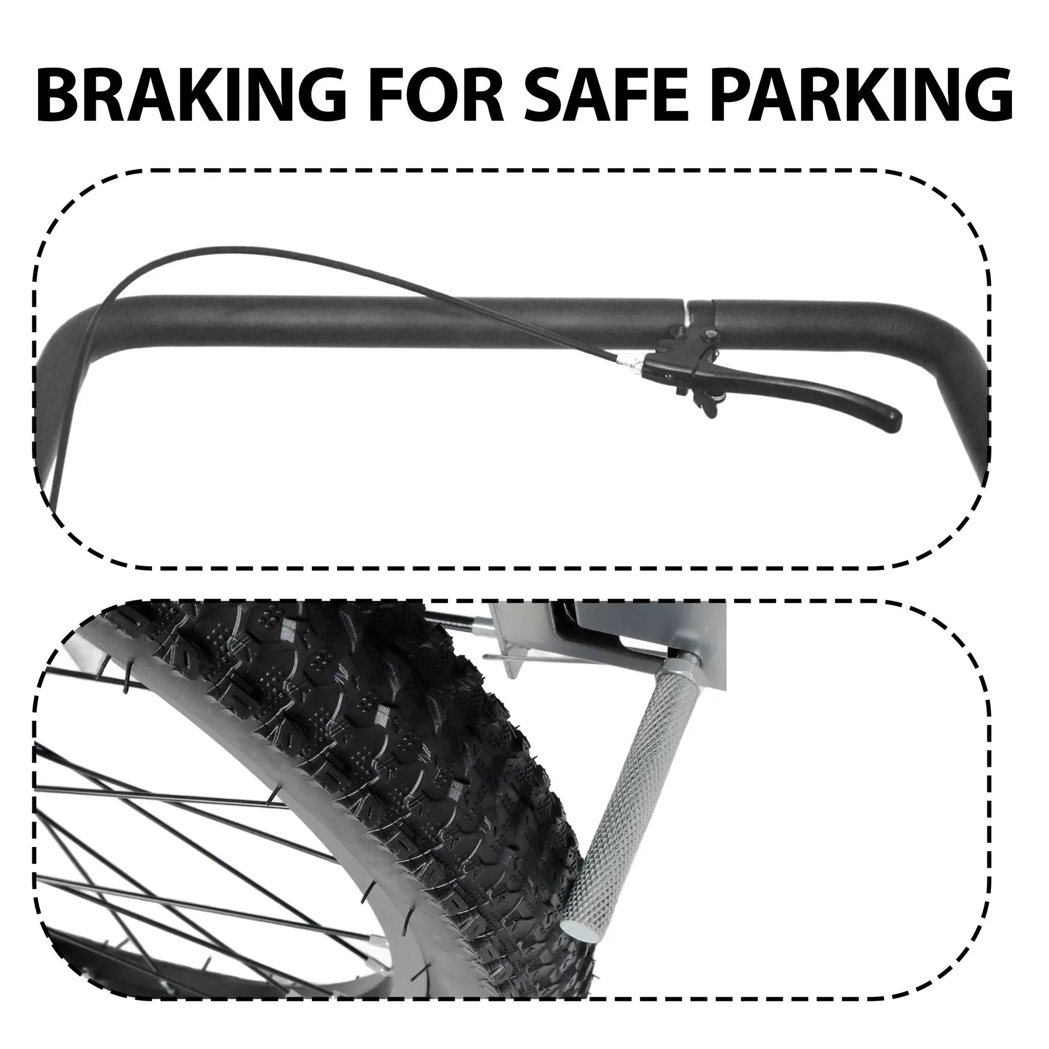 3-in-1 Heavy-Duty Bike Cargo Trailer by HouseOfZazla