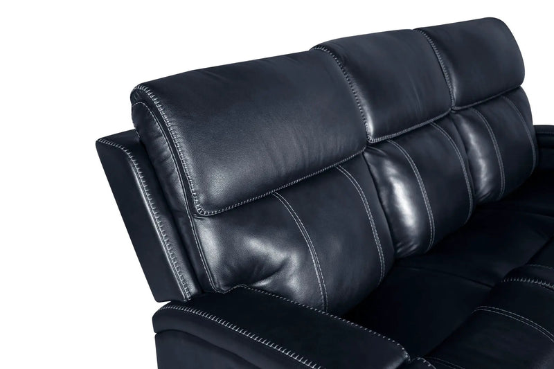 Glenwood - Sofa - Recliner With Power And Power Headrest And Lumbar by Unique Piece Furniture