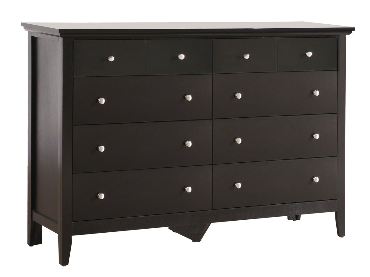 Elegant Casual Dresser with Real Wood Veneers - Multiple Colors, photo 20 of 35