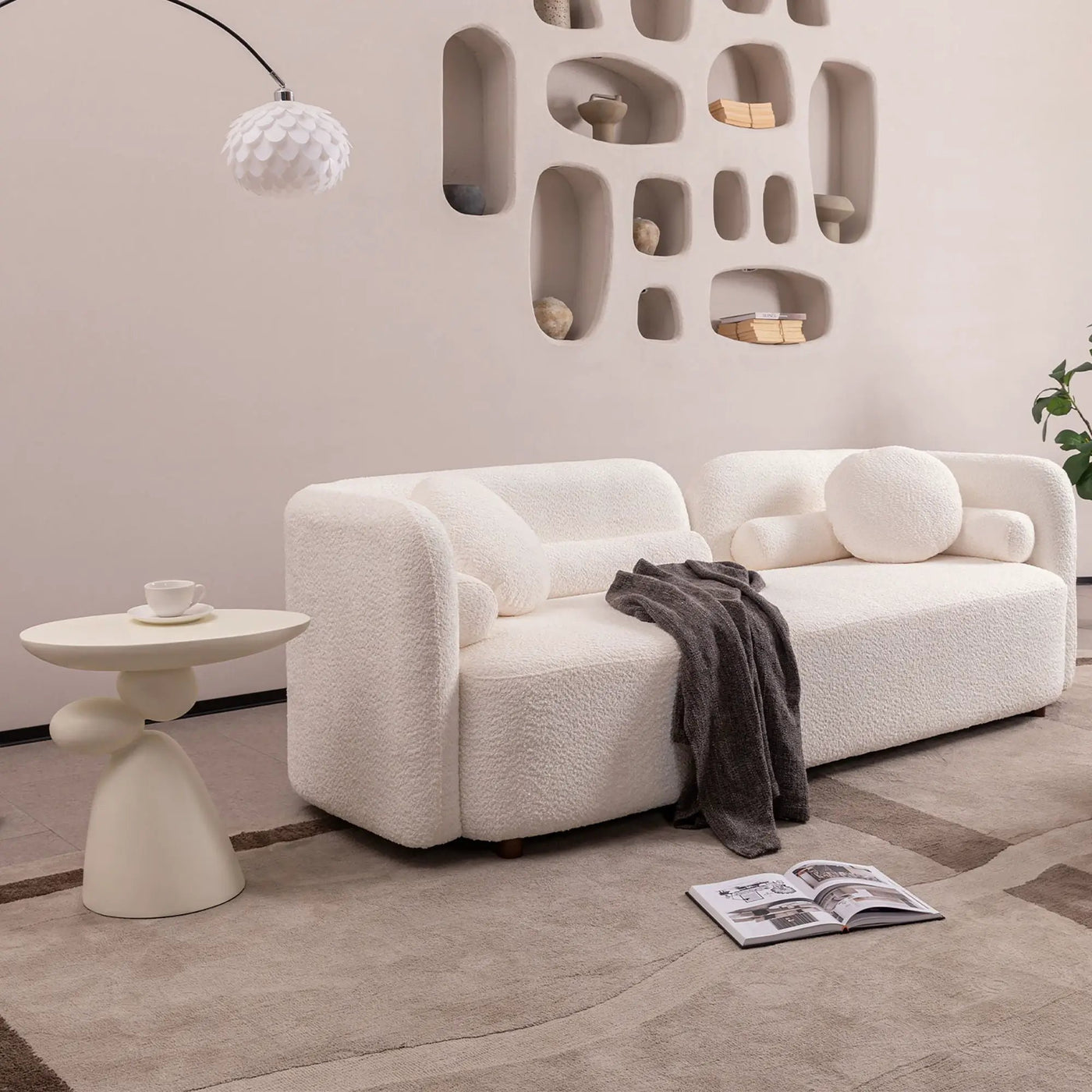Lucky Stone Shaped Table by Unique Piece Furniture