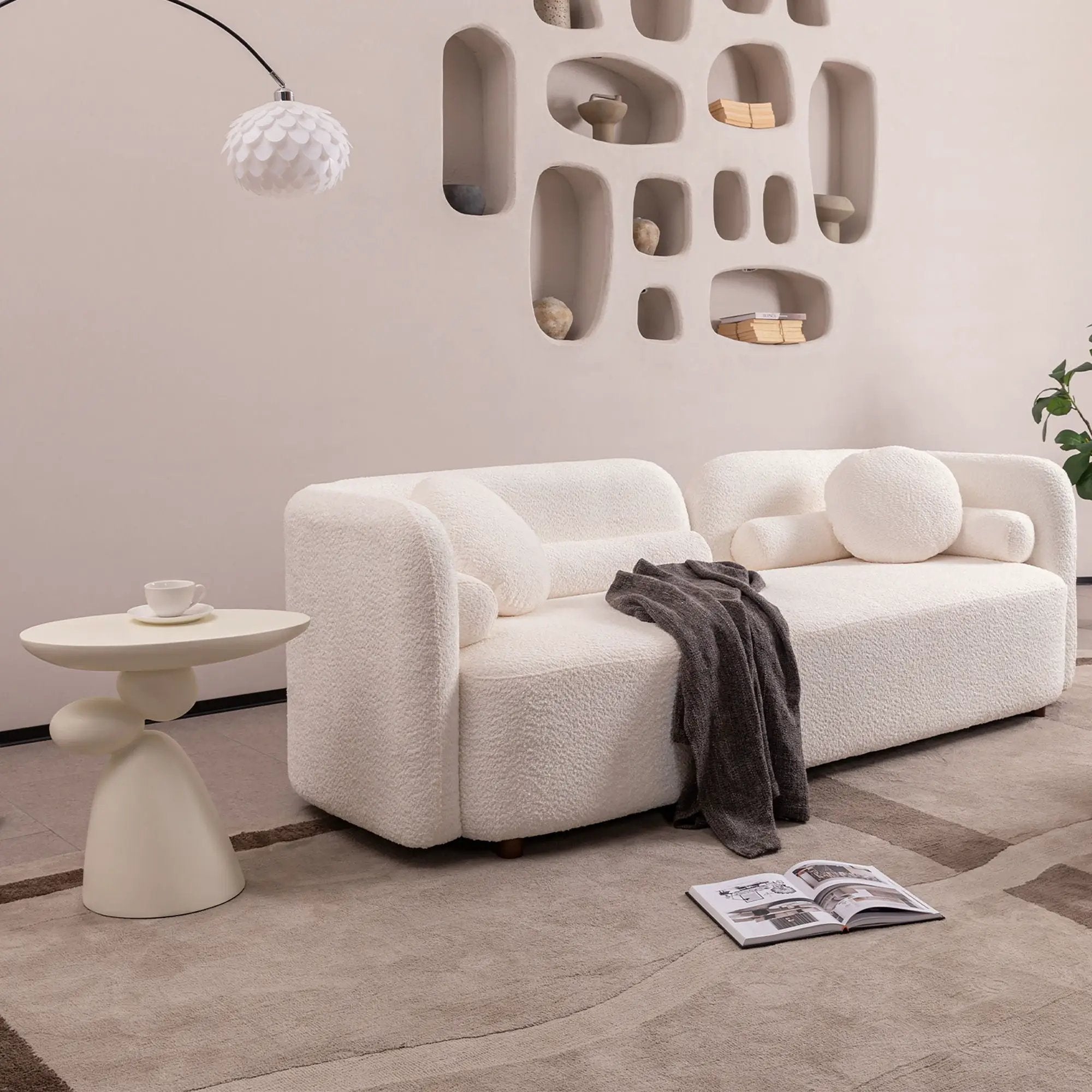 Lucky Stone Shaped Table by Unique Piece Furniture