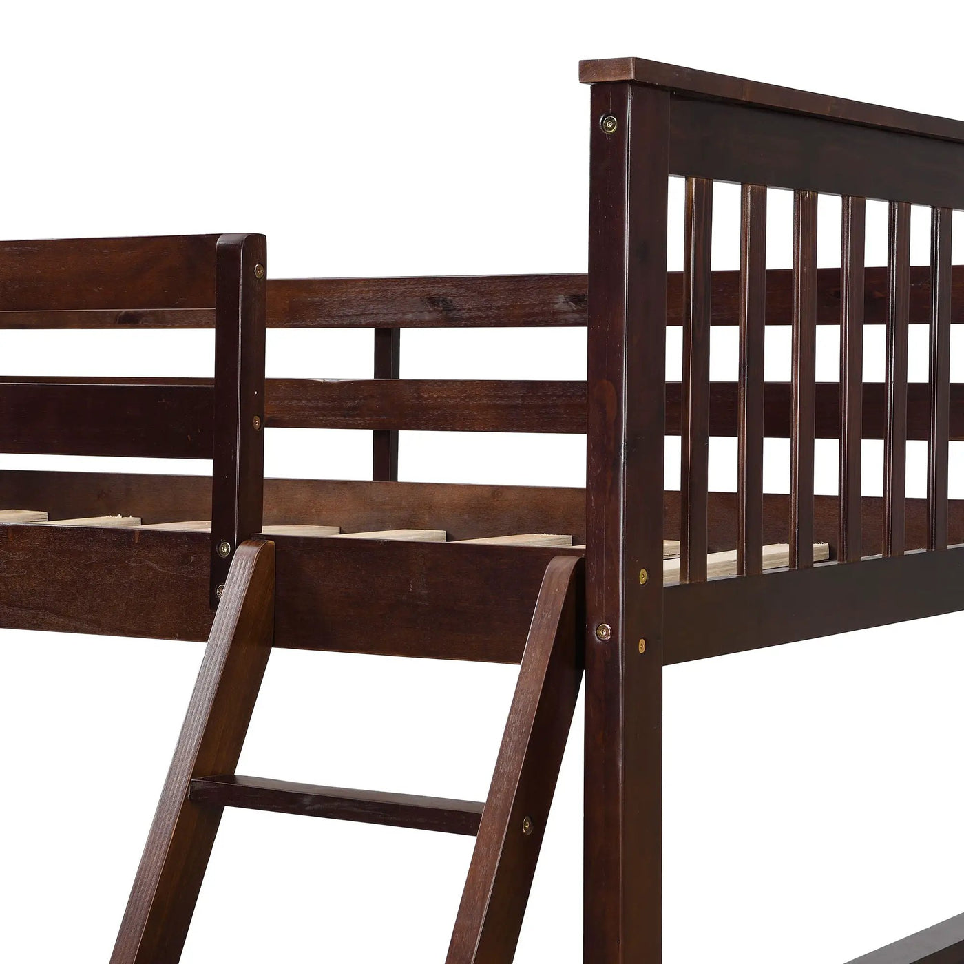 Bunk Bed With Ladder, And Safety Guard Rails by HouseOfZazla