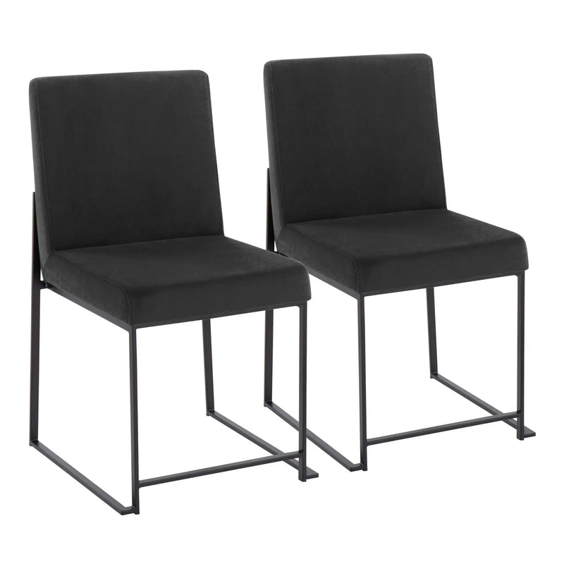Fuji - Contemporary Modern Elegance With High Back Dining Chair (Set of 2) by Unique Piece Furniture