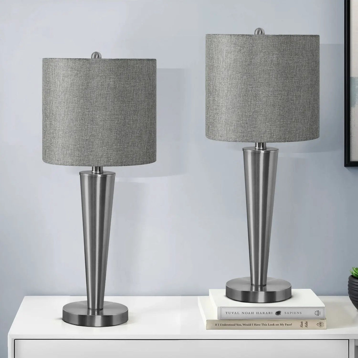 Lighting, Table Lamp, USB Port Included, Contemporary (Set of 2) by Unique Piece Furniture
