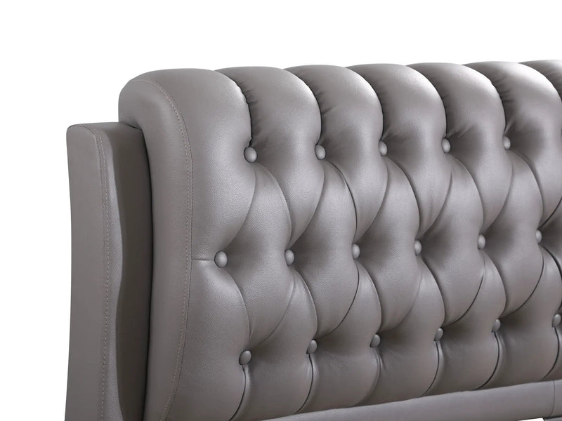 Tufted Upholstered Bed by Unique Piece Furniture