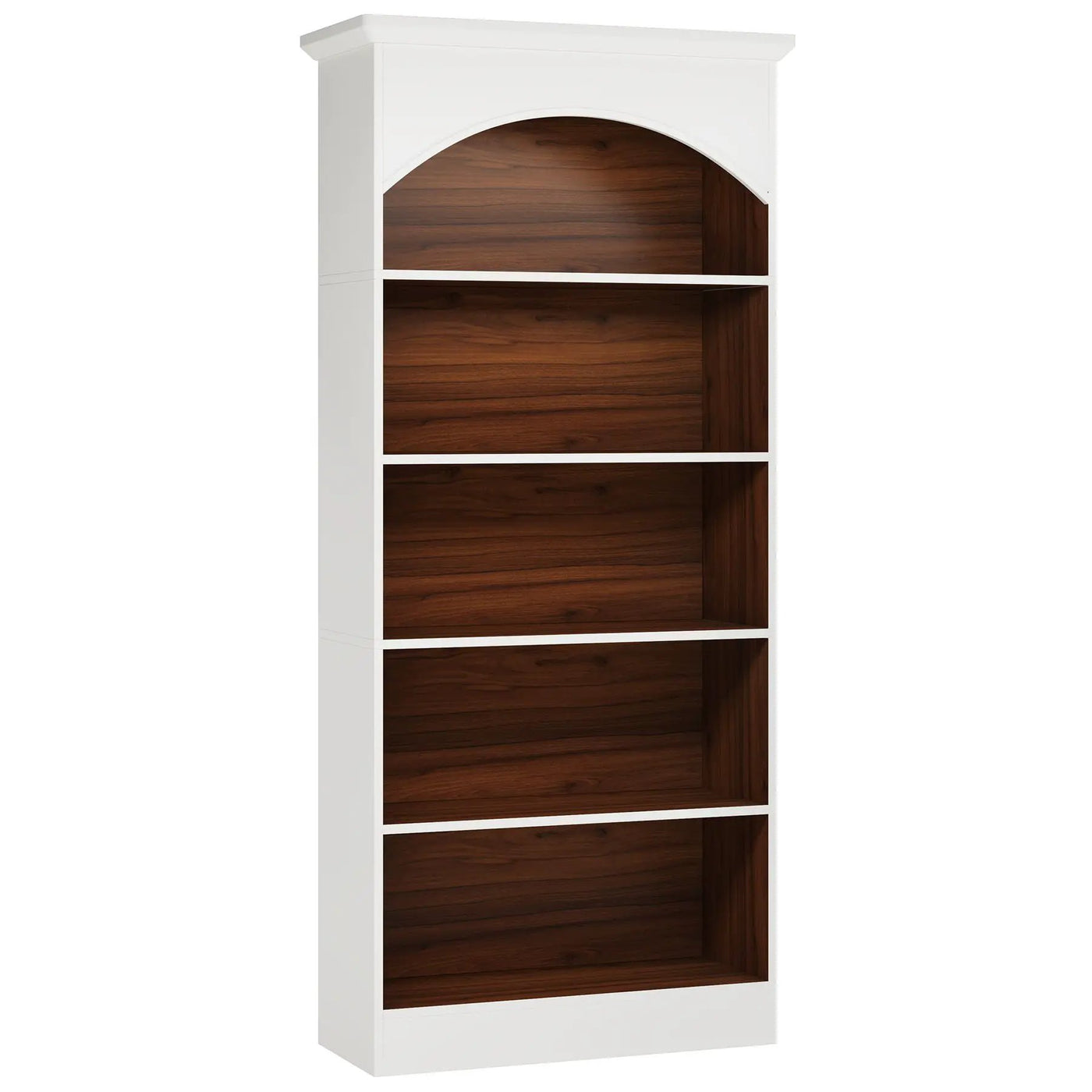 5 Tier Library Bookcase For Living Room by HouseOfZazla