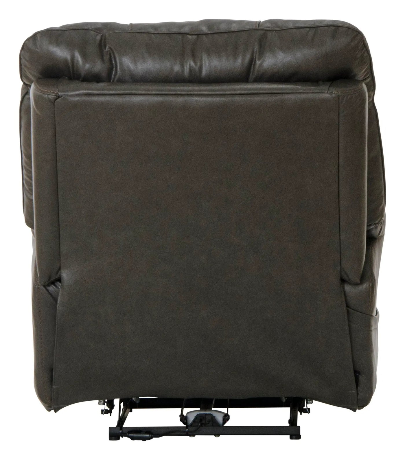 Naples - Power Lay Flat Recliner With Extended Ottoman - Chocolate by Unique Piece Furniture