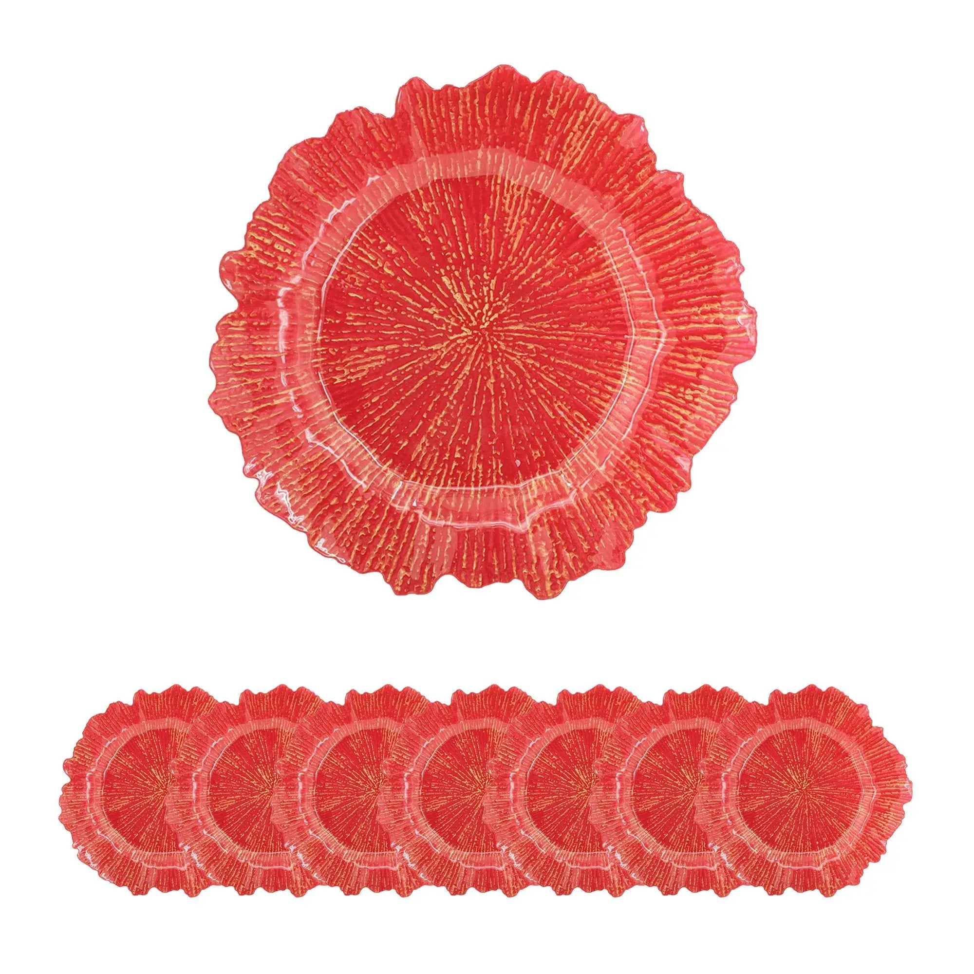 Plastic Charger Plate (Set of 8) by HouseOfZazla