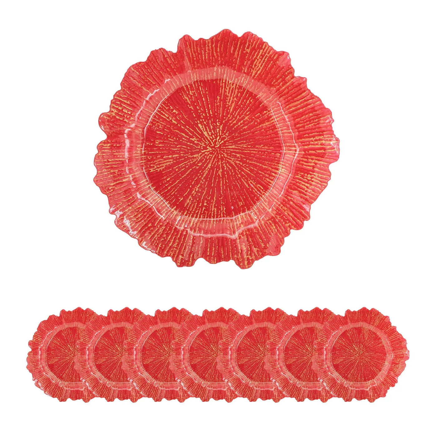 Plastic Charger Plate (Set of 8) by Unique Piece Furniture