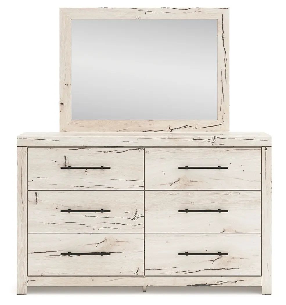 Lawroy - Dresser And Mirror - Light Natural by Unique Piece Furniture