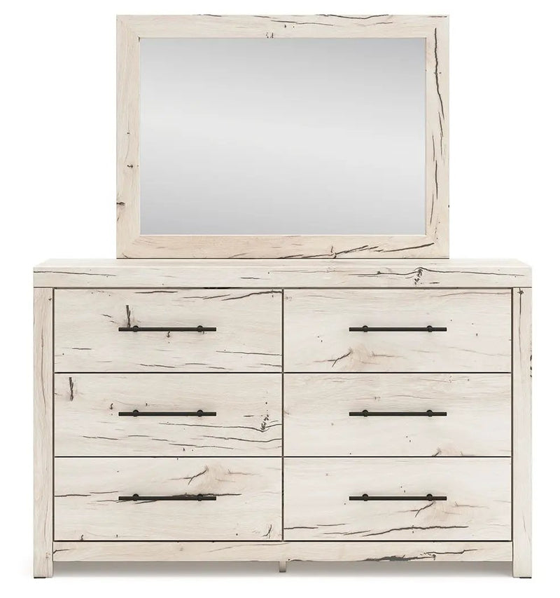 Lawroy - Dresser And Mirror - Light Natural by Unique Piece Furniture