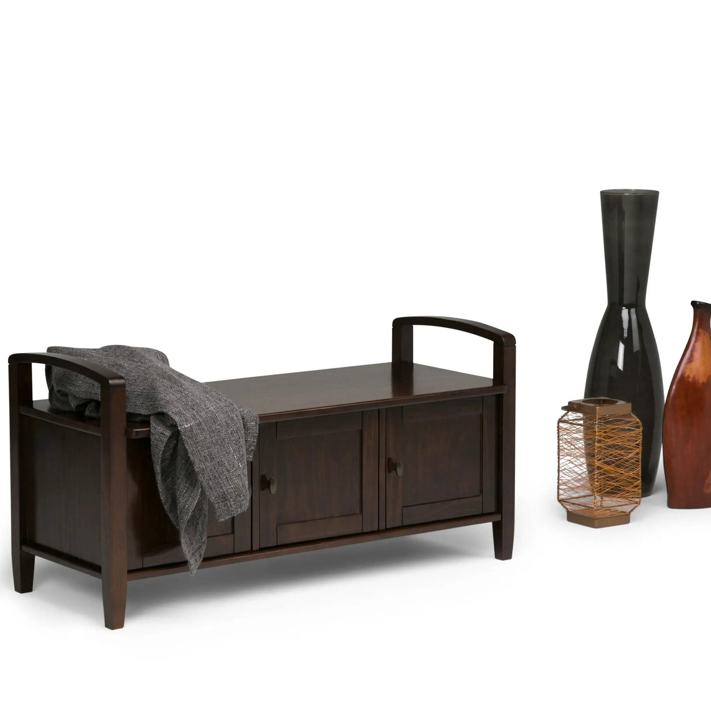 Warm Shaker - Handcrafted Entryway Storage Bench by HouseOfZazla