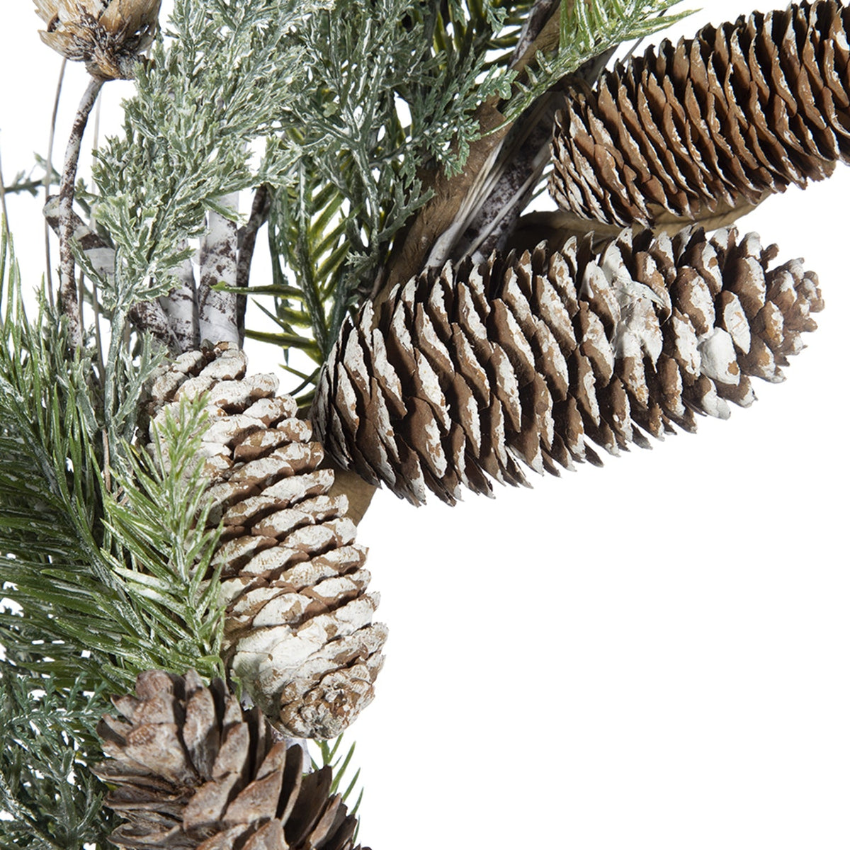 D24" Pine/Pinecone Wreath, photo 6 of 8