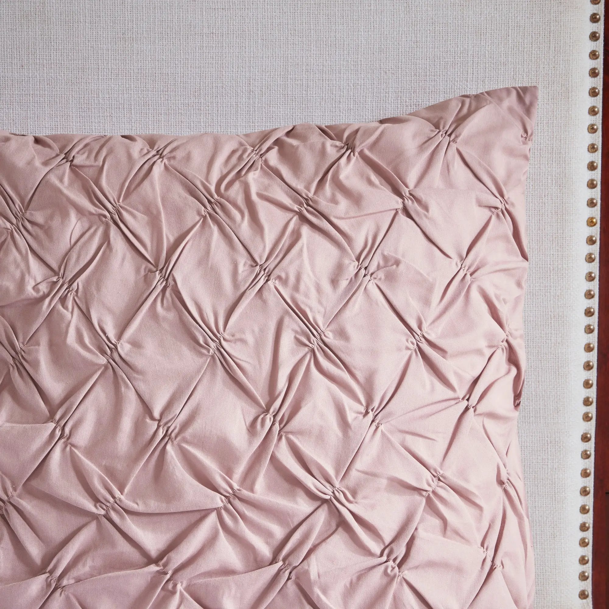 8 Piece Cotton Printed Comforter Set Blush King by HouseOfZazla