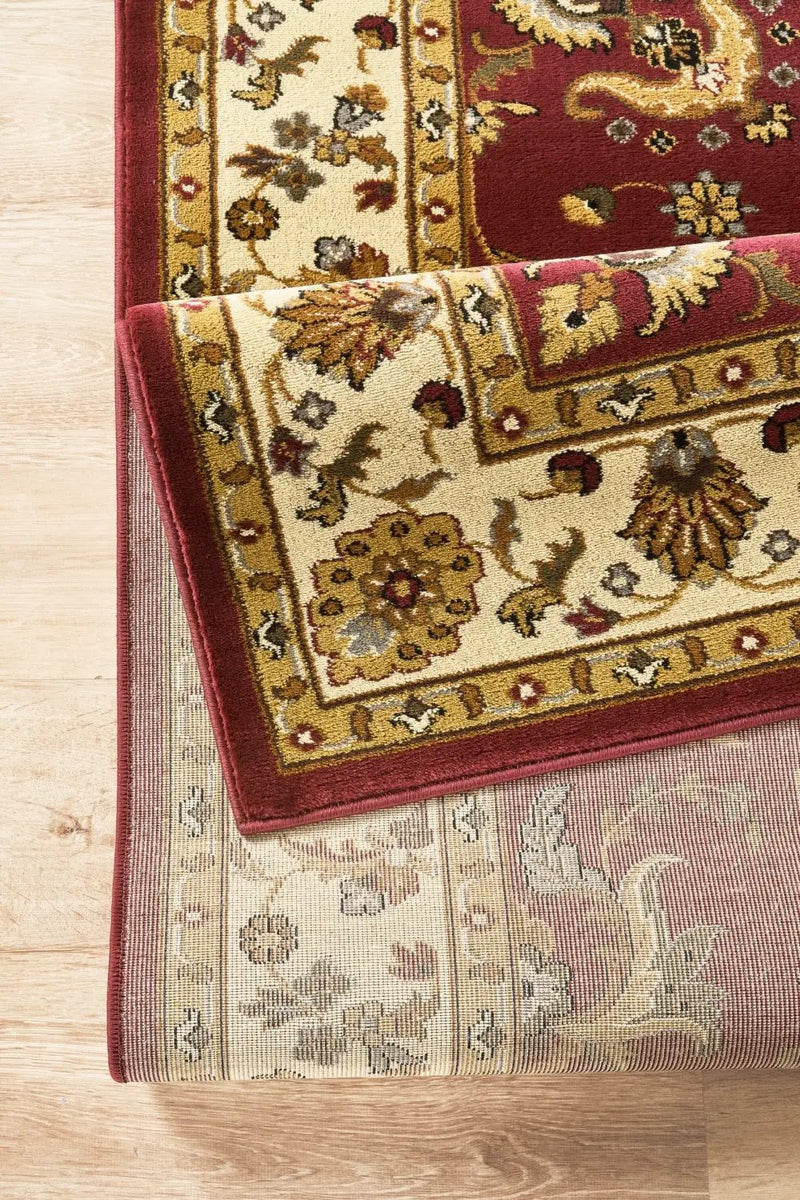 Classic GC_VIN5006 Red Area Rug by HouseOfZazla