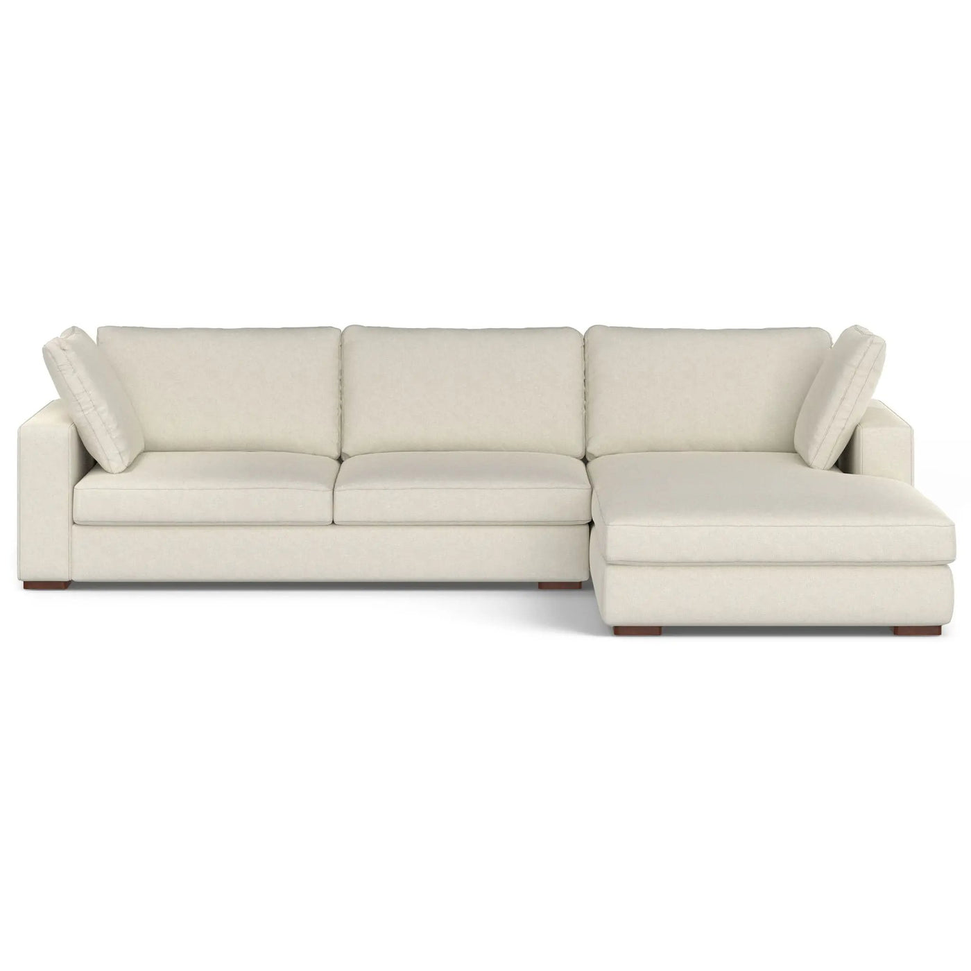 Charlie - Upholstered Deep Seater Sectional Sofa by HouseOfZazla